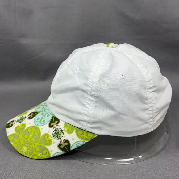 Glove It Strapback Cap Hat White Sportswear Biking Running Athletic Golf Womens - Picture 3 of 15